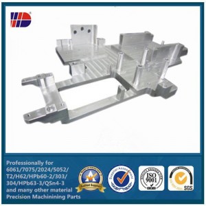 ISO9001 Kundenspezifische CNC-Bearbeitungsservice Aluminium 6061 Legierungsteile