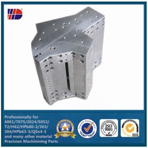 ISO9001 Zugelassene Hersteller Präzision CNC-Fräsen Drehen von Aluminiumteilen